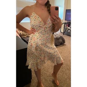 Rainbow Polka Dot Lovers and Friends Dress